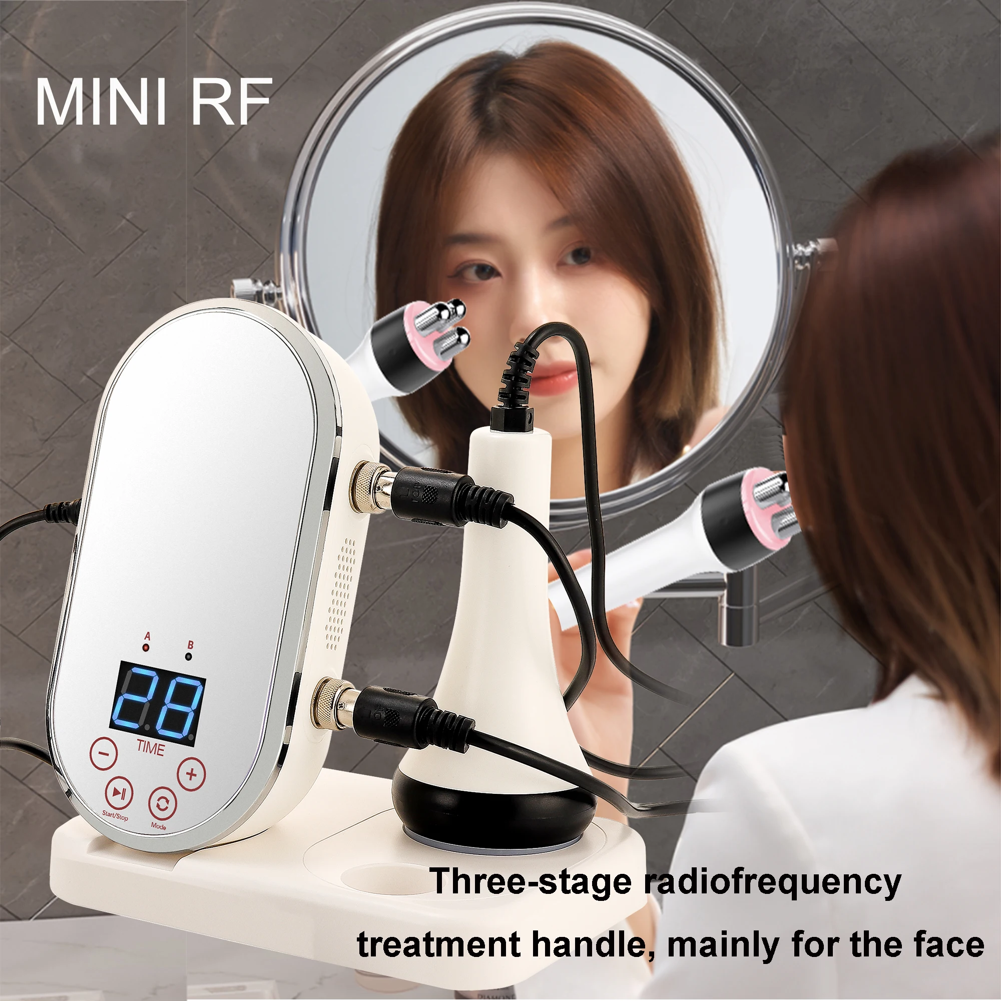 BrightLift RF+EMS Skin Sculptor – Targeted Tightening for Face & Body at Home