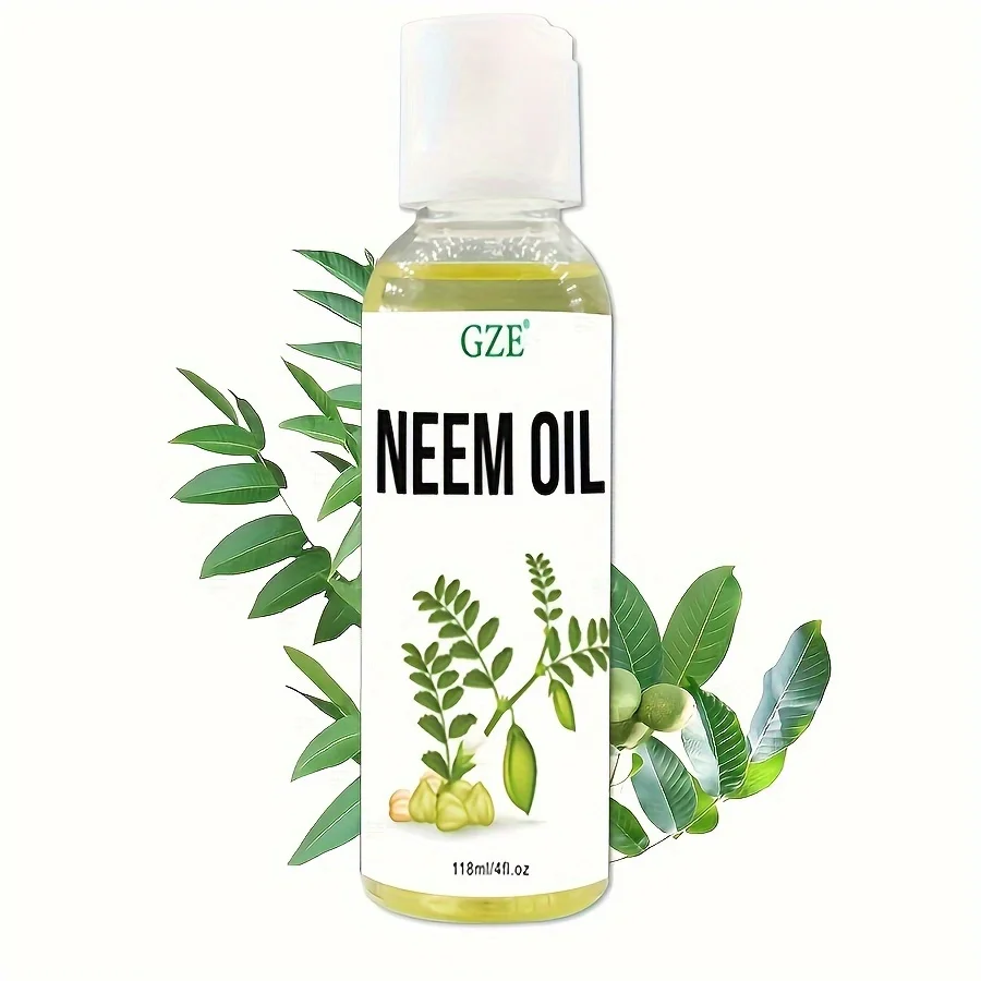 GZE Neem Oil for Skin, Hair Growth Undiluted Cold-Pressed, Uses for Hair, Skin, and Nails - Image 6