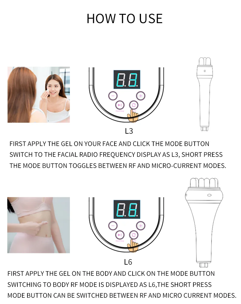 BrightLift RF+EMS Skin Sculptor – Targeted Tightening for Face & Body at Home - Image 19