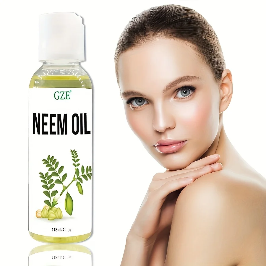GZE Neem Oil for Skin, Hair Growth Undiluted Cold-Pressed, Uses for Hair, Skin, and Nails - Image 5